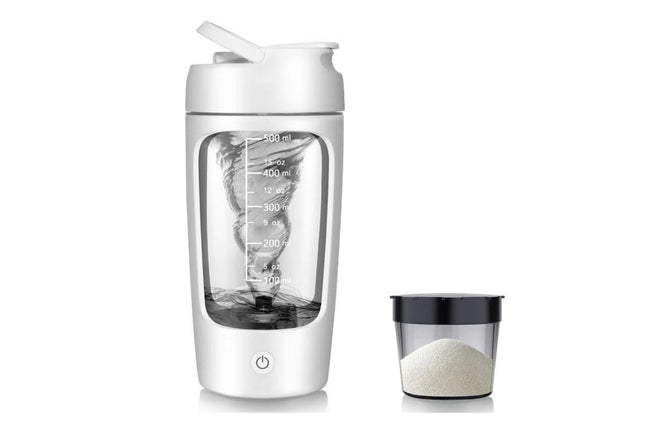Electric Shaker Bottle Protein Shaker Bottle Protein Mixer for Perfect Creamy Shake Rechargeable Blender