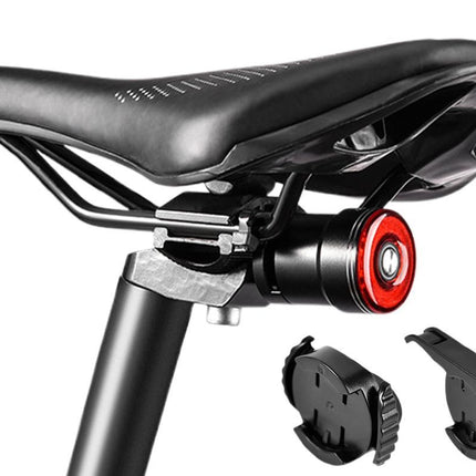 Bike Smart Taillight Auto Brake Sensing Rear Light Warning Saddle Light