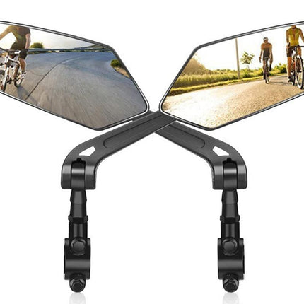 Mountain Bike Rearview Mirror Adjustable Rotatable Handlebar Bicycle Mirror