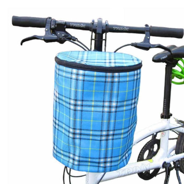 Detachable Bike Bicycle Front Basket(Blue) V1308-DSZKI-73-3