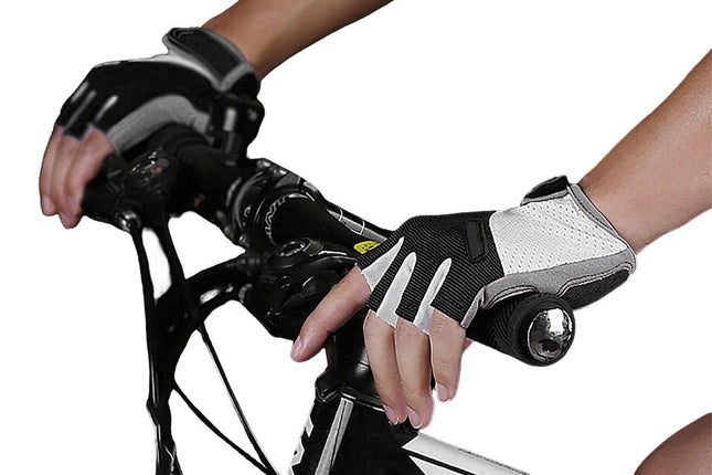 1 Pair Cycling Half Finger Bike Gloves With Anti Slip Pad For Unisex – product detail