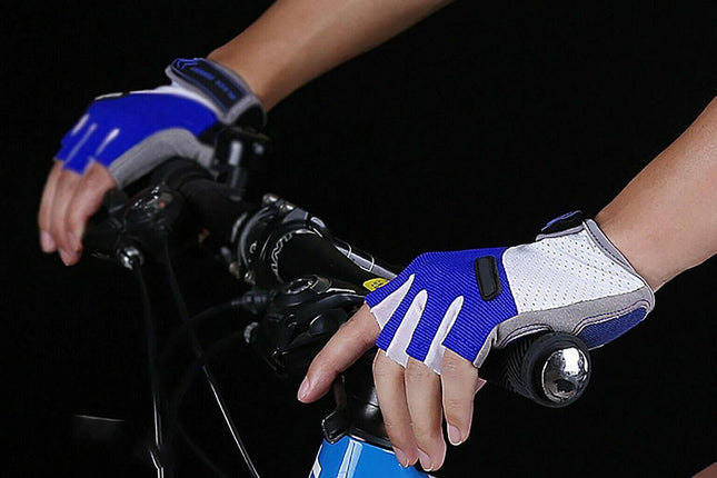 1 Pair Cycling Half Finger Bike Gloves With Anti Slip Pad For Unisex – product detail