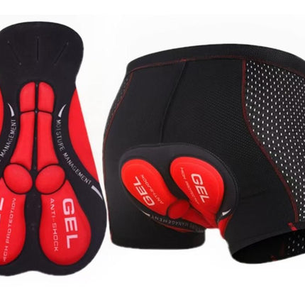 Silicone Gel Padded Cycling Underwear for Mountain Road - M