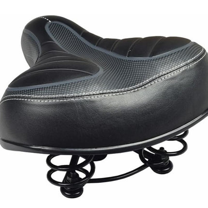 Comfort Wide Big Bum Soft Cruiser Bike Saddle Bicycle Seat Air Cushion Pad