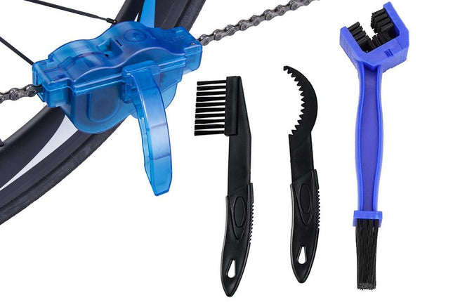 Bicycle Chain Cleaning Kit 360 Degree Rotating Brush Gear Scrubber Tool V1308-DSZKI-78