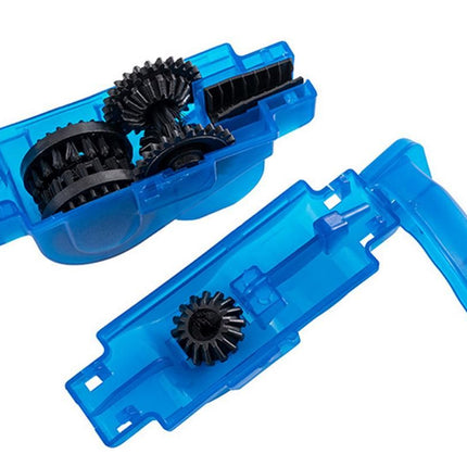 Bicycle Chain Cleaning Kit 360 Degree Rotating Brush Gear Scrubber Tool