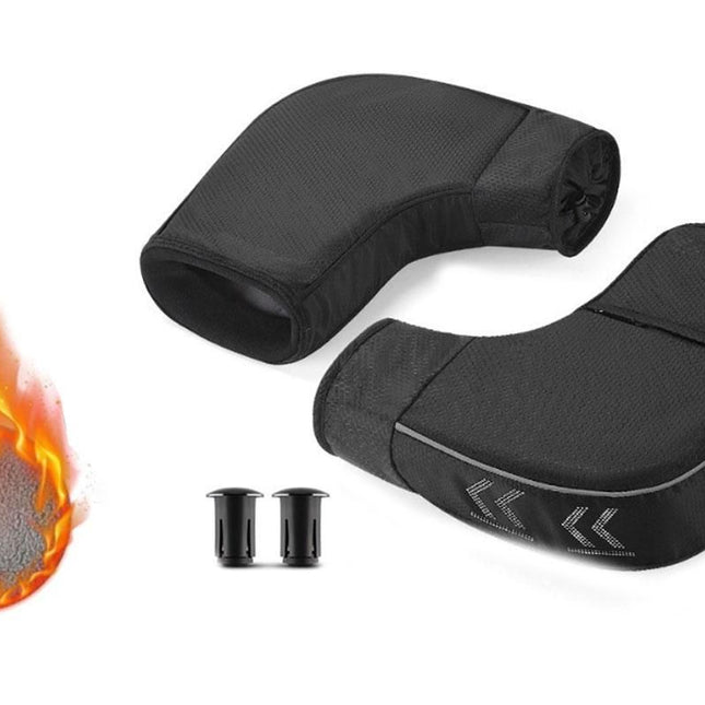 Winter Bike Handlebar Mitts - Universal Thickened Windproof Gloves for Road Bicycles