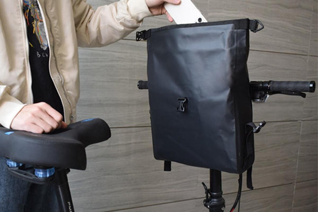 9L Bike Handlebar Bag Cycling Front Frame Tube Bag Bicycle Front Storage Pouch – product detail
