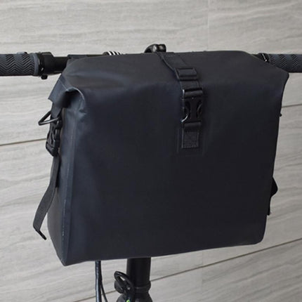 9L Bike Handlebar Bag Cycling Front Frame Tube Bag Bicycle Front Storage Pouch