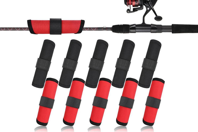10Pcs Fishing Lure Wraps Hook and Lure Protectors Covers V1308-DSZKI-85