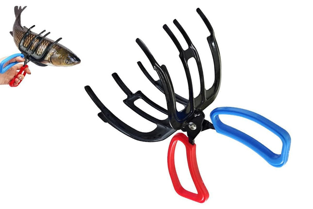 Fishing Pliers Gripper Metal Fish Control Clamp Claw Tong Grip Forceps Tackle V1308-DSZKI-88