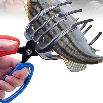 Fishing Pliers Gripper Metal Fish Control Clamp Claw Tong Grip Forceps Tackle