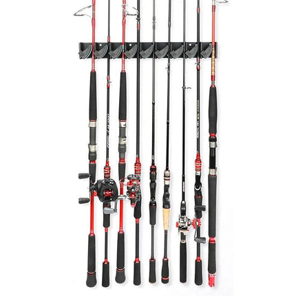 Fishing Pole Holder Holds Up to 9 Rods or Combos for Rods of Diameter 3 to 19mm