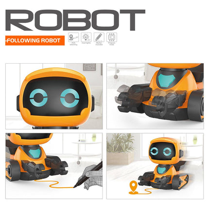 Smart Track-Following Robot Toy for Kids Ages 3 Plus Interactive Educational Drawing Car with Lights and – design and finish