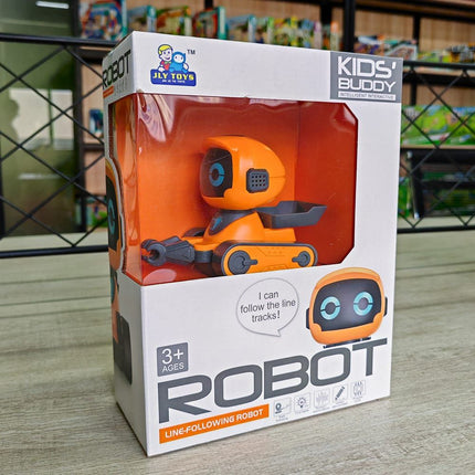 Smart Track-Following Robot Toy for Kids Ages 3 Plus Interactive Educational Drawing Car with Lights and – hardware detail