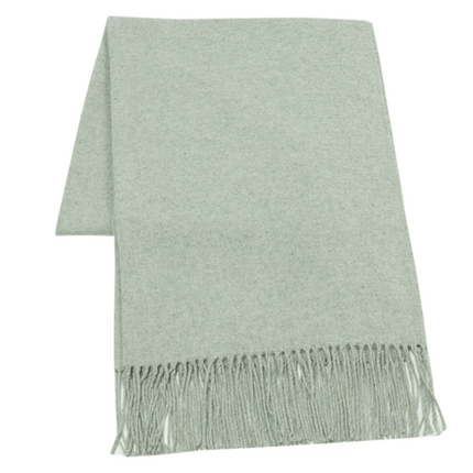 Paddington Scarf Fine Merino Wool Blend - Grey