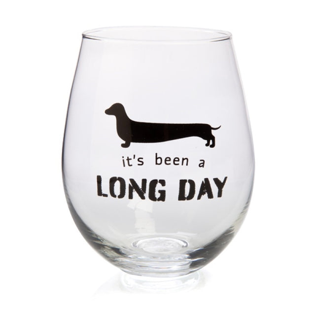 Dachshund Stemless Wine Glass V210-2670234