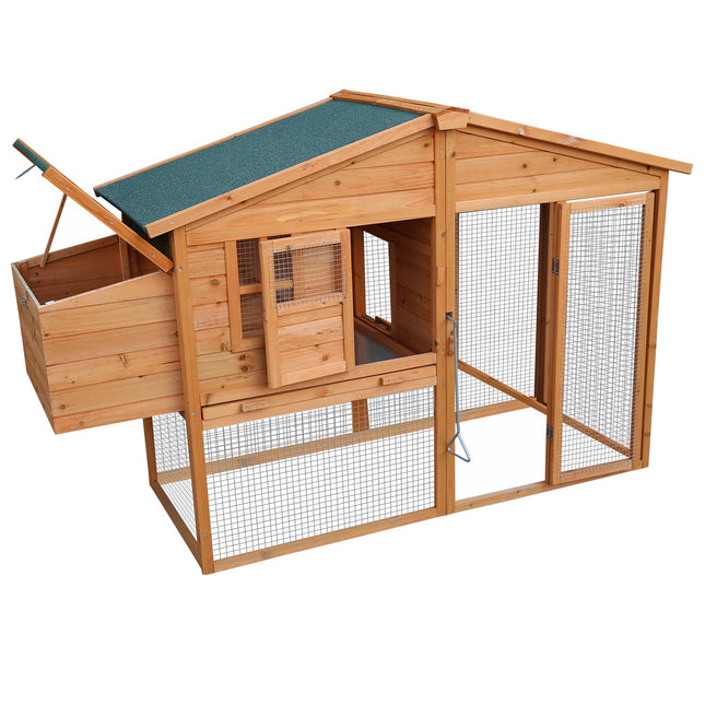 Furtastic Large Chicken Coop & Rabbit Hutch With Ramp – product detail
