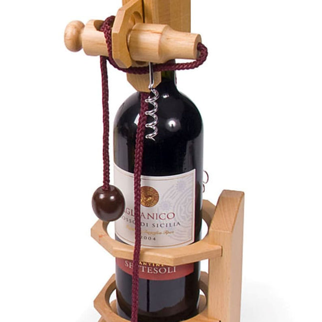 Wine Stopper Lock Puzzle - Party Puzzle- cant drink it until you crack the lock-party fun