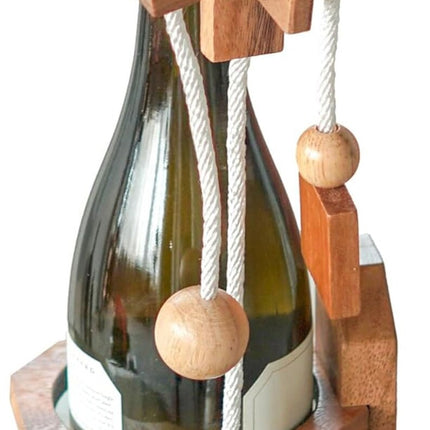 Wine Stopper Lock Puzzle - Party Puzzle- cant drink it until you crack the lock-party fun