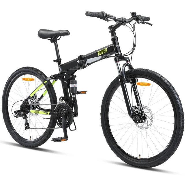 Progear Bikes ROVER Folding MTB 26 in Black V572-BIKPROVER26BK