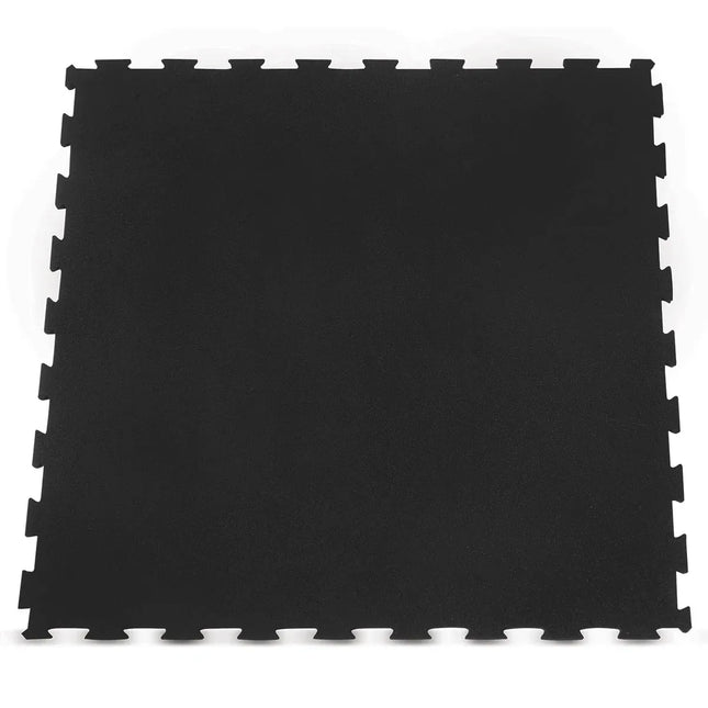 CORTEX 10mm Commercial Interlocking Rubber Gym Tile Mat (1m x 1m) V572-CSAC-MATIN10-1