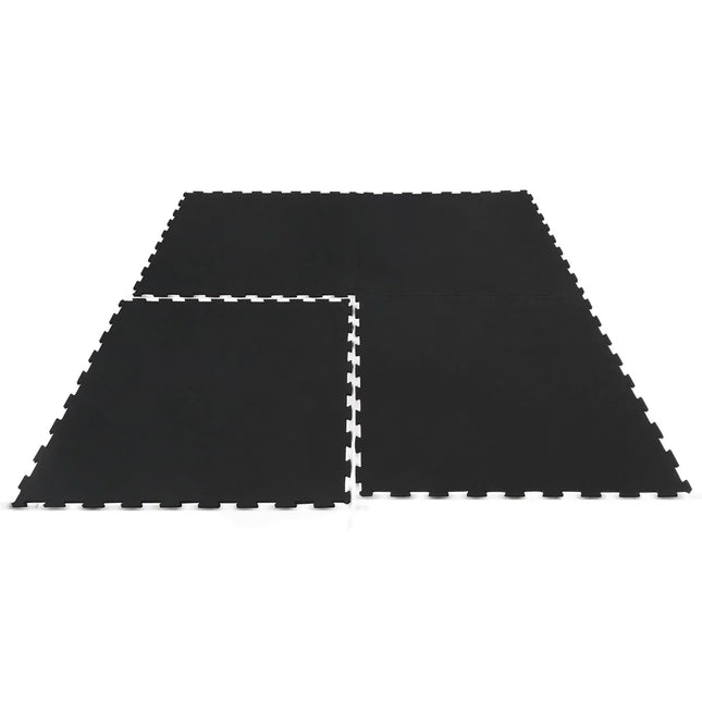 CORTEX 10mm Commercial Interlocking Rubber Gym Tile Mat (1m x 1m) – product detail