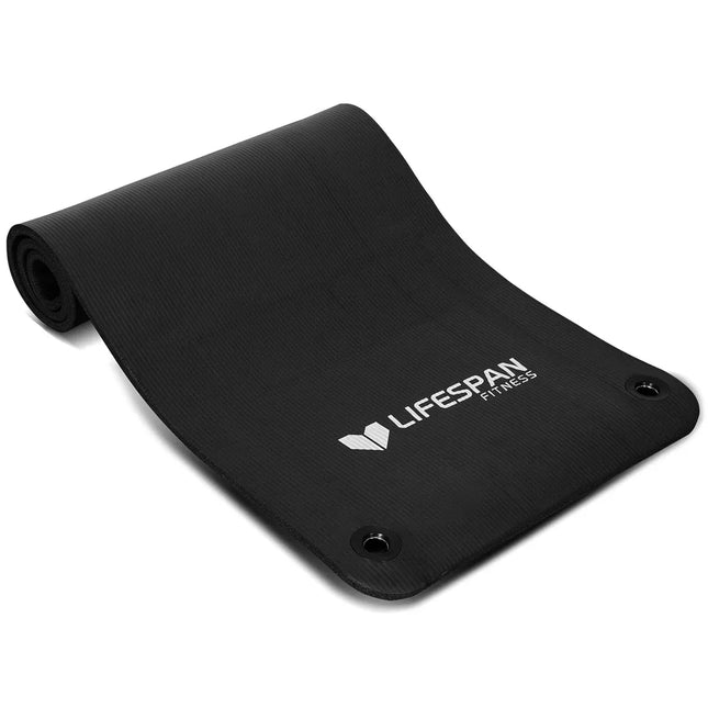 CORTEX Yoga Mat 1.8m 0.6m 15mm in Black V572-MATYOGA15BLK