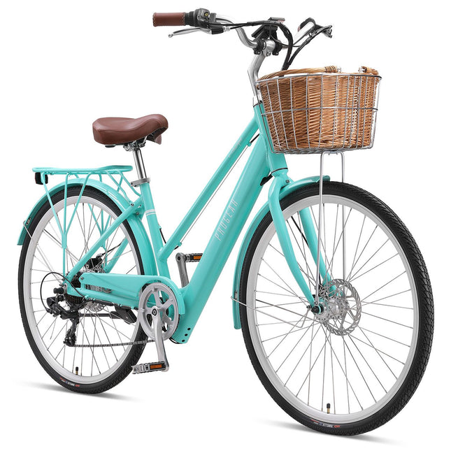 Progear E-Classique 700 17 Vintage Retro 250w Electric Bike Seaform V572-PGEL-CLASSSF-17