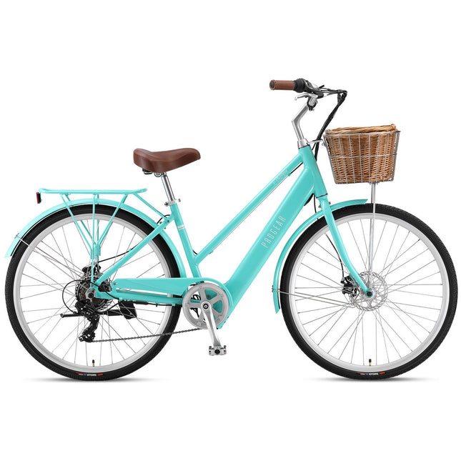Progear E-Classique 700 17 Vintage Retro 250w Electric Bike Seaform – product detail