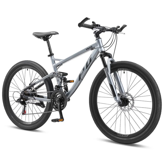 Progear Trail Dual Suspension MTB 26 17 Shadow V572-PGMT-TRAILSH-17
