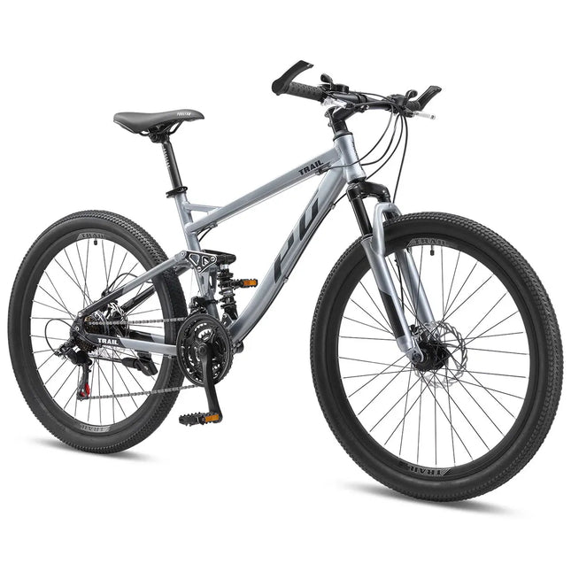 Progear Trail Dual Suspension MTB 26 19 Shadow V572-PGMT-TRAILSH-19