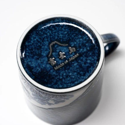Mug with Handle 300ml Great Wave Design