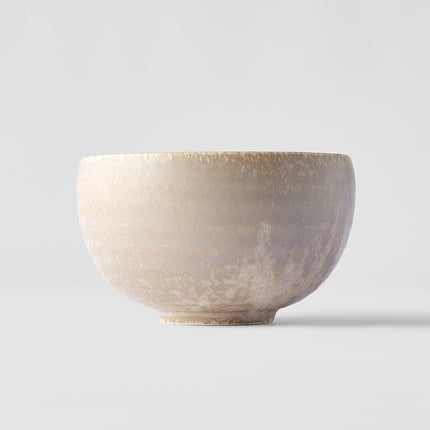 Bowl 13cm White Fade Glaze