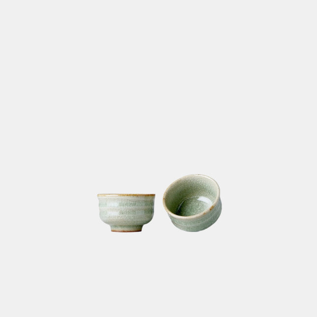 Sake Cup 35ml Celadon Glaze – product detail