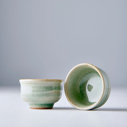 Sake Cup 35ml Celadon Glaze