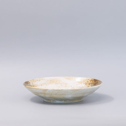 Pasta Bowl Flat Base 22.5cm Snow Bamboo Glaze