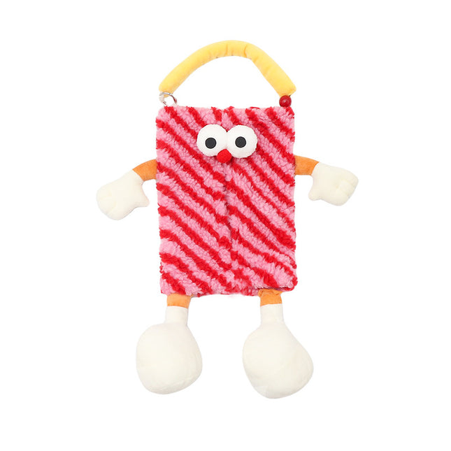 Red Striped Tissue Holder for Car – product detail