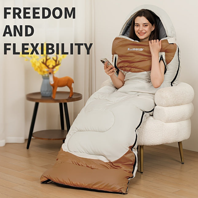 Extra Wide Mummy Sleeping Bag – product detail