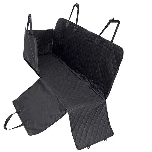 Dog Car Seat Cover Waterproof Pet Seat Cover for Back Seat with Side Flaps Non-Slip Durable Scratchproof