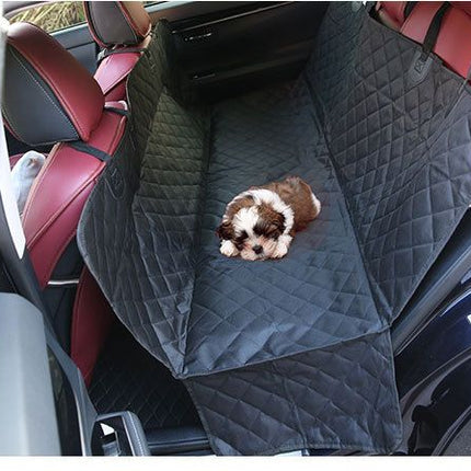 Dog Car Seat Cover , Waterproof Pet Seat Cover for Back Seat, Non-Slip Durable Scratchproof Dog Hammock for Cars, Trucks and SUVs