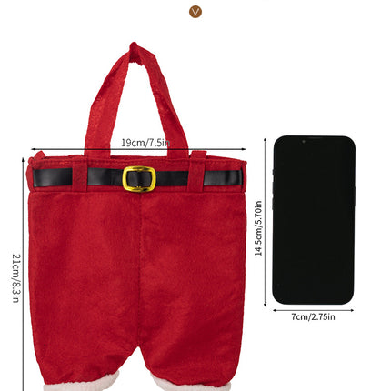 6pcs Small One Christmas Decoration Supplies, Christmas Pants