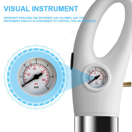 Powerful Air Drain Blaster Plunger for Toilet Sink and Floor Drains – design and finish