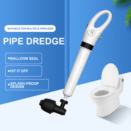 Powerful Air Drain Blaster Plunger for Toilet Sink and Floor Drains – shape and profile