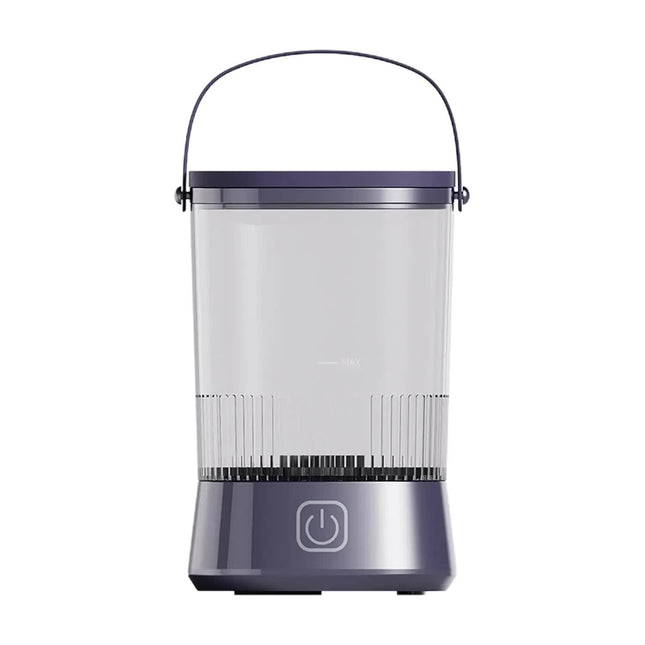 Electric Makeup Brush Cleaner with USB Rechargeable Design (Purple)