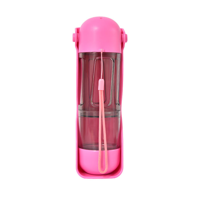 2-In-1 Portable Pet Water and Food Bottle
