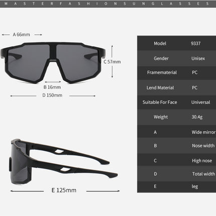 New sports sunglasses men's and women's cycling sunglasses dazzling sunglasses