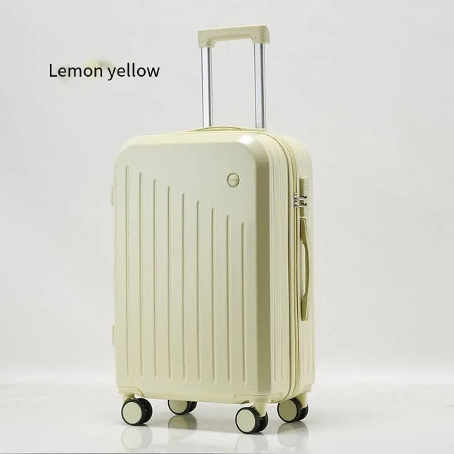 Smart Carry-On Luggage with Cup Holder & USB Charging Port