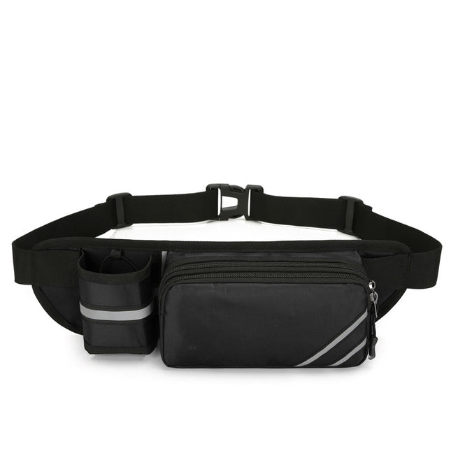Water-Resistant Running Waist Pack with Bottle Holder