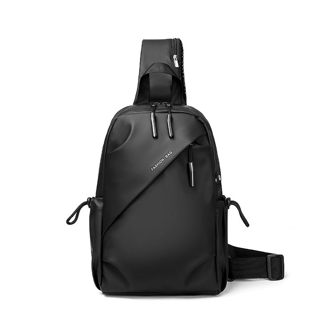 Multifunctional Crossbody Chest Bag Stylish and Practical Shoulder Backpack for Everyday Use (Black)
